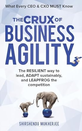 the crux of business agility what every ceo and cxo must know 1st edition shirshendu mukherjee 1739931300,