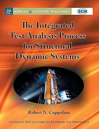 the integrated test analysis process for structural dynamic systems 1st edition robert n coppolino ,kristin b