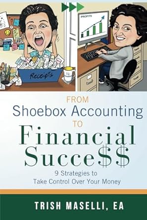 from shoebox accounting to financial success 9 strategies to take control over your money 1st edition trish