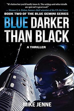 blue darker than black a thriller 1st edition mike jenne 1945863277, 978-1945863271