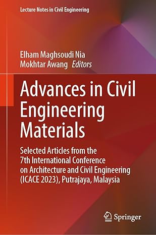 advances in civil engineering materials selected articles from the 7th international conference on