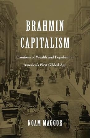 brahmin capitalism frontiers of wealth and populism in americas first gilded age 1st edition noam maggor