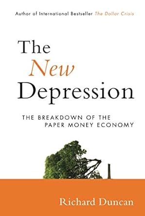 the new depression the breakdown of the paper money economy 1st edition richard duncan 1118157796,