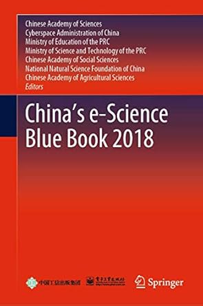 chinas e science blue book 2018 1st edition chinese academy of sciences ,cyberspace administration of china