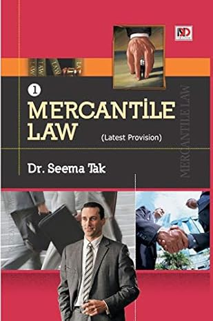 mercantile law 1st edition dr. seema tak 9380929439, 978-9380929439