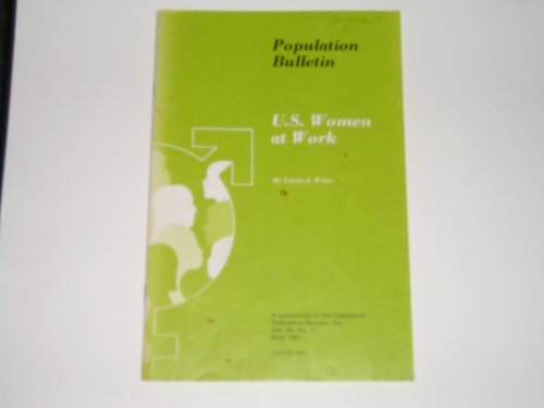 population bulletin u s women at work 1st edition jean van der tak b001drsczo