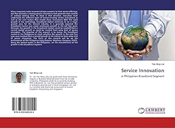 service innovation in philippines broadband segment 1st edition tak ming lok 3659609242, 978-3659609244