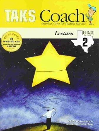 taks coach lectura grado 2 texas 1st edition triumph learning 1598230727, 978-1598230727