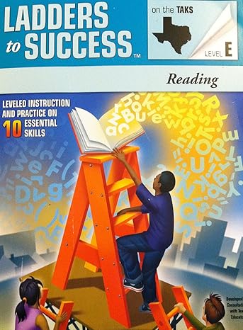 ladders to success on the taks reading level e 1st edition triumph learning 1598235338, 978-1598235333