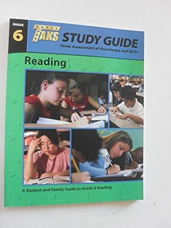 show what you know on the 6th grade taks reading 1st edition ph.d. brams, jolie 1592303110, 978-1592303113