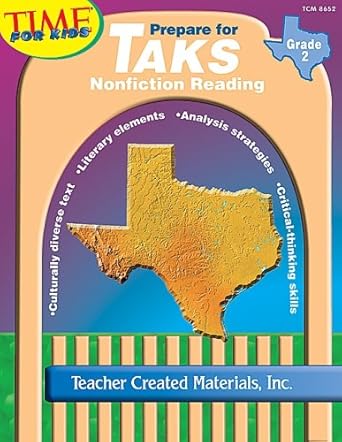 prepare for taks grade 2 1st edition teacher created resources staff 0743986520, 978-0743986526