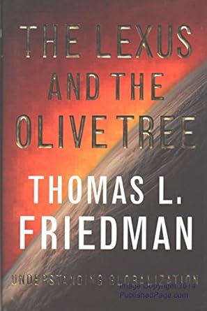 the lexus and the olive tree 1st edition thomas l friedman 0374192030, 978-0374192037