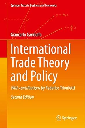 international trade theory and policy 2nd edition giancarlo gandolfo ,federico trionfetti 3642373135,