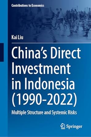 chinas direct investment in indonesia multiple structure and systemic risks 1st edition kai liu 981977327x,