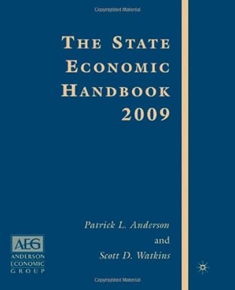 the state economic handbook 2009 1st edition patrick l anderson ,scott d watkins b00967ya2c