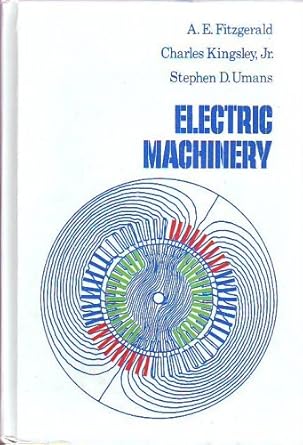 electric machinery 1st edition a e fitzgerald b000is9fm8