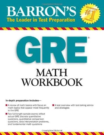 gre math workbook workbook edition blair madore b00a18kzx8