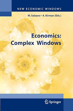 economics complex windows 2005th edition massimo salzano ,alan p kirman 8847002796, 978-8847002791