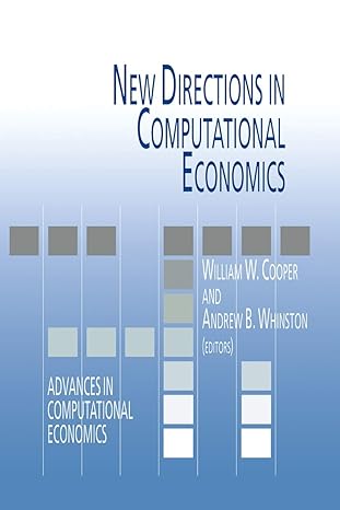 new directions in computational economics 1994th edition william w cooper ,andrew b whinston 0792325397,