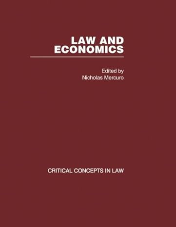 law and economics 1st edition nicholas mercuro 0415410835, 978-0415410830