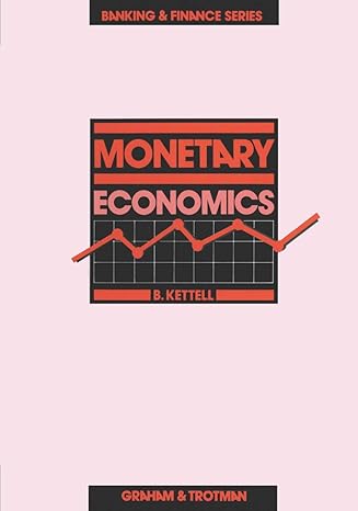 monetary economics 1st edition b kettell 0860105628, 978-0860105626