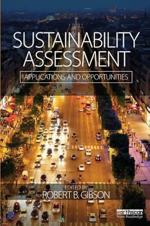 sustainability assessment 1st edition robert gibson 1138802751, 978-1138802759