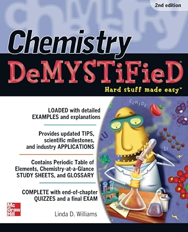 chemistry demystified 2nd edition linda williams 0071751300, 978-0071751308