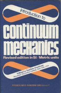 introduction to continuum mechanics 2nd edition w m lai ,d rubin ,e kremple 0080226981, 978-0080226989