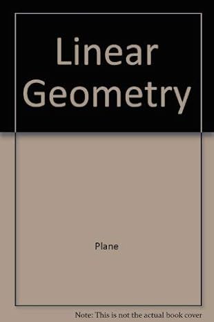 linear geometry 1st edition rafael artzy 0201003627, 978-0201003628