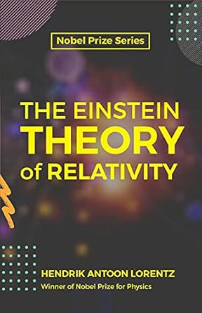 the einstein theory of relativity 1st edition henrik lorentz antoon 9390063760, 978-9390063765