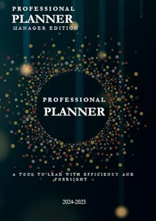 professional planner manager edition rudolph renar b0dgfcxsfm