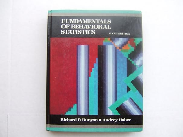 fundamentals of behavioral statistics 1st edition  0075540215, 978-0075540212