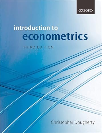 introduction to econometrics 3rd edition christopher dougherty 0195693248, 978-0195693249