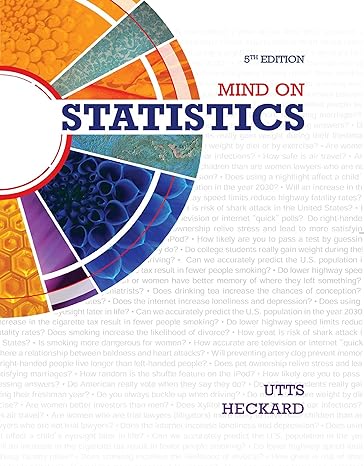 mind on statistics 005th edition jessica m utts ,robert f heckard b001i9u732, 978-1285463186