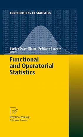 functional and operatorial statistics 2008th edition sophie dabo niang ,frederic ferraty 9781281493866,