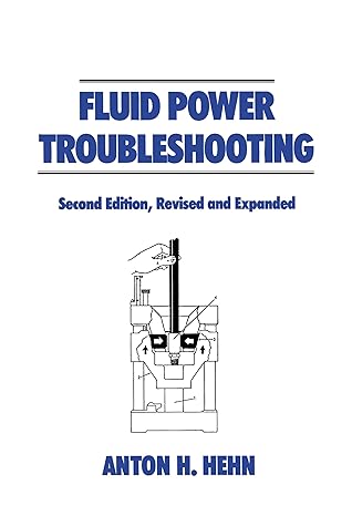 fluid power troubleshooting 2nd edition anton hehn 0824792750, 978-0824792756