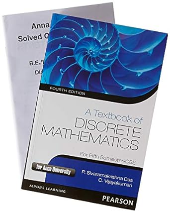 discrete mathematics  ed 4th edition c. vijayakumari p. sivaramakrishna das 9332575800, 978-9332575806