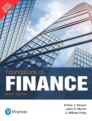 foundations of finance 1st edition john d. martin j. william petty arthur j. keown 9389552214, 978-9389552218