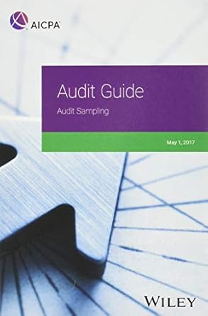 audit guide audit sampling 1st edition aicpa 1945498560, 978-1945498565