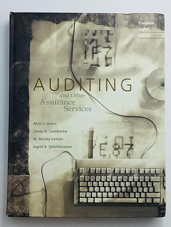 auditing an integrated approach 8th edition arens 0130841927, 978-0130841926