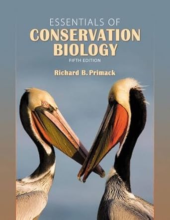 essentials of conservation biology fif edition richard b primack 0878936408, 978-0878936403