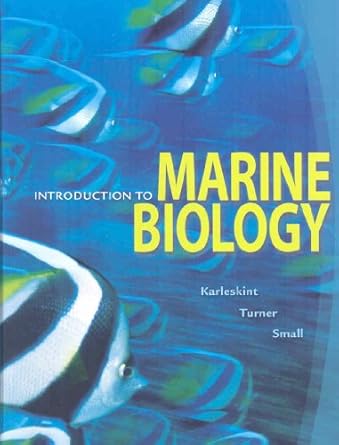 introduction to marine biology 1st edition george karleskint ,richard turner ,james small 0495561975,