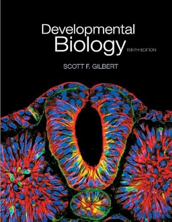 developmental biology 10th edition scott f gilbert 0878939784, 978-0878939787