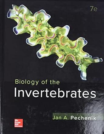 biology of the invertebrates 1st edition jan pechenik 0073524182, 978-0073524184