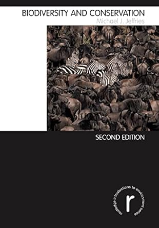 biodiversity and conservation 1st edition michael j jeffries 0415343003, 978-1853396106