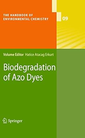 biodegradation of azo dyes 1st edition hatice atacag erkurt 364226316x, 978-3642263163