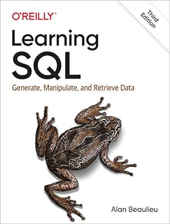 learning sql generate manipulate and retrieve data 3rd edition alan beaulieu 1492057614, 978-1492057611