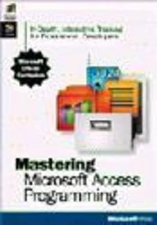 mastering microsoft access cd-rom edition microsoft press 1556159129, 978-1556159121