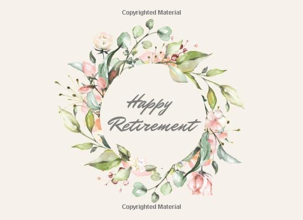 happy retirement guest book 1st edition happy farewell notebooks b084dfyjjh, 979-8604804773