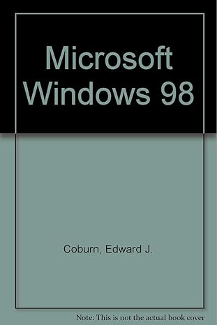 microsoft windows 98 no edition edward j coburn 0763801933, 978-0763801939